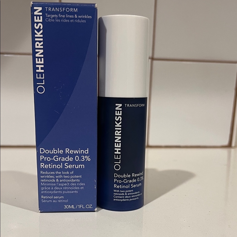 Ole Henriksen Double Rewind Pro-Grade Retinol Serum - New in Box